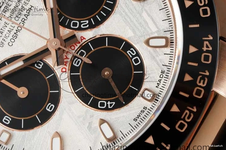 Dial QF Oysterflex Meteorite Strap SA4130 on Best 1:1 Edition Rubber 116515 Daytona 0718